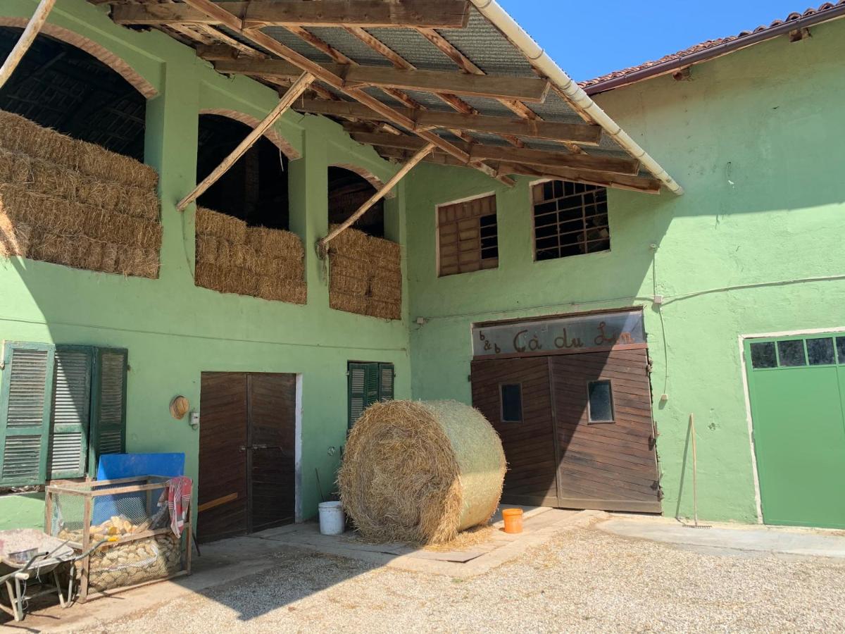 Bed and Breakfast Ca'Du Lin - Jacuzzi Cisterna dʼAsti Exterior foto